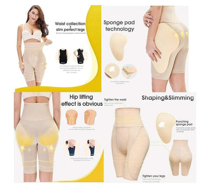 4-in-1 Tummy Tucker - Quick Slim Shaper for Tummy, Thighs, Hips, Back [COOL & BREATHABLE]